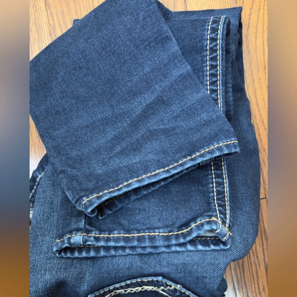 Silver Jeans Womens Dark Blue Contrast Stitched Skinny Pants Size W28/L31 - Picture 7 of 12